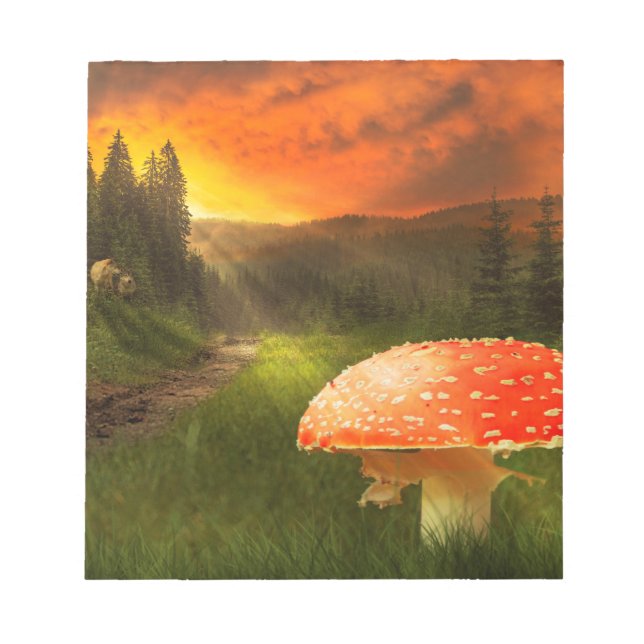 Bloc-note Définition du soleil d'automne. (Devant)