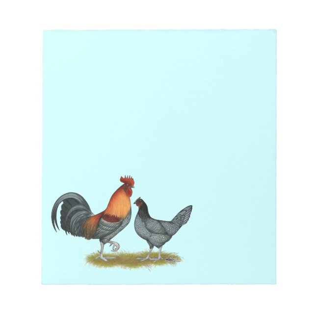 Bloc-note Delaware Blue Hen (Devant)