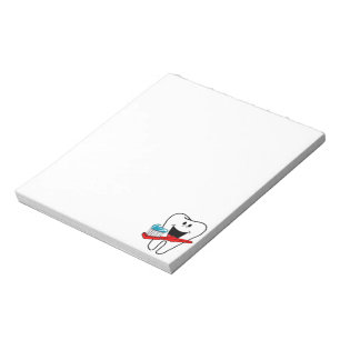 Bloc-note Dent heureuse