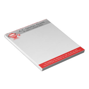 Bloc-note Dentiste Grosse Bouche Petits Notepads dentaires