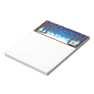 Bloc-note Design hivernal