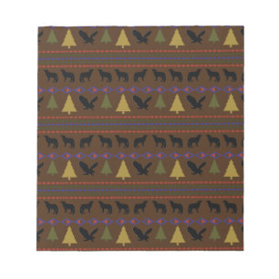 Bloc-note Designs amérindiens