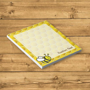 Bloc-note Dessin animé d'abeille à miel