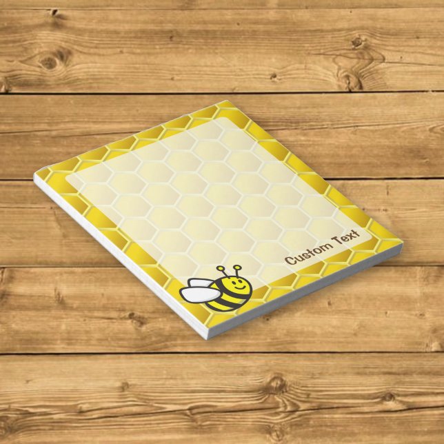 Bloc-note Dessin animé d'abeille à miel (Créateur téléchargé)