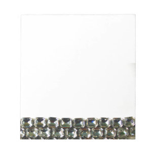 Bloc-note Diamants, élégantes pierres vintages