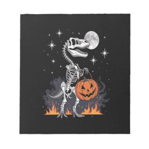 Bloc-note Dinosaure Halloween Spooky Saurus