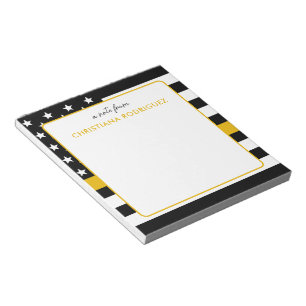 Bloc-note Dispatcher de ligne d'or mince personnalisée 911