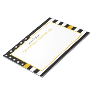 Bloc-note Dispatcher de ligne d'or mince personnalisée 911