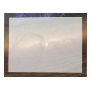 Bloc-note Disques De Matériel De Forme Planète Circulant Les