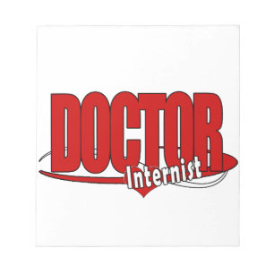 Bloc-note DOCTEUR interniste de LOGO
