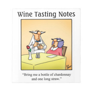 Bloc-note Don de Funny Wine Journal "Spectickles"