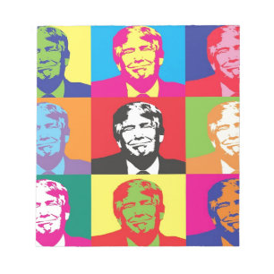 Bloc-note Donald Trump Pop Art