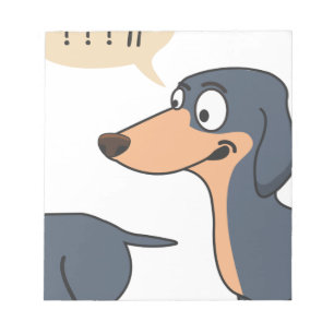 Bloc-note dos de chien