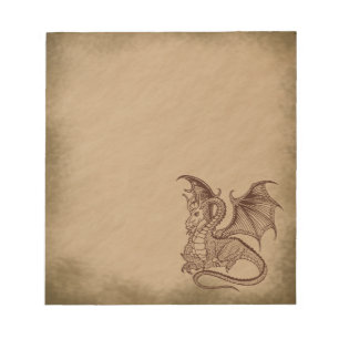 Bloc-note Dragon-Grunge