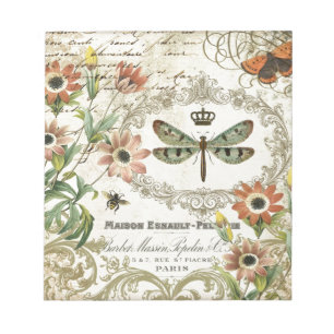 Bloc-note Dragonfly Vintage