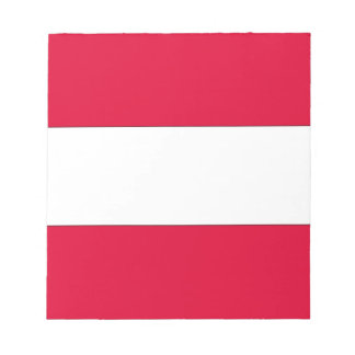 Bloc-note Drapeau autrichien