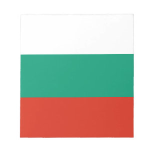 Bloc-note Drapeau Bulgare Patriotique