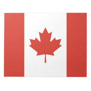 Bloc-note Drapeau canadien (Feuille d'érable) (Canada)