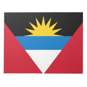 Bloc-note Drapeau d'Antigua-et-Barbuda