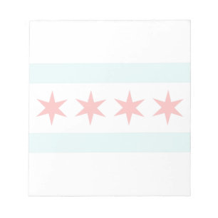 Bloc-note Drapeau de Chicago