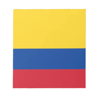 Bloc-note Drapeau de la Colombie