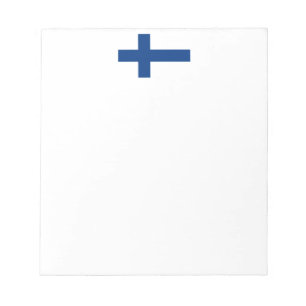Bloc-note Drapeau de la Finlande