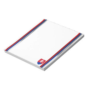 Bloc-note Drapeau de la Slovaquie