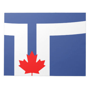 Bloc-note Drapeau de la ville de Toronto (Canada)