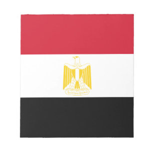 Bloc-note Drapeau de l'Égypte