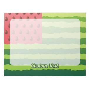 Bloc-note Drapeau de pastèque