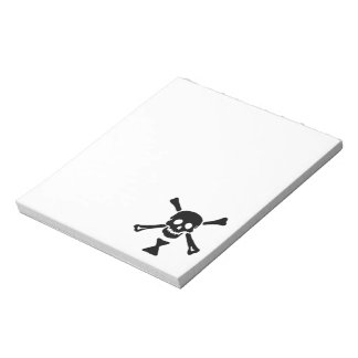 Bloc-note Drapeau de pirate d'Emanuel Wynne Jolly Roger