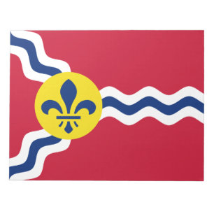 Bloc-note Drapeau de Saint-Louis (Missouri)