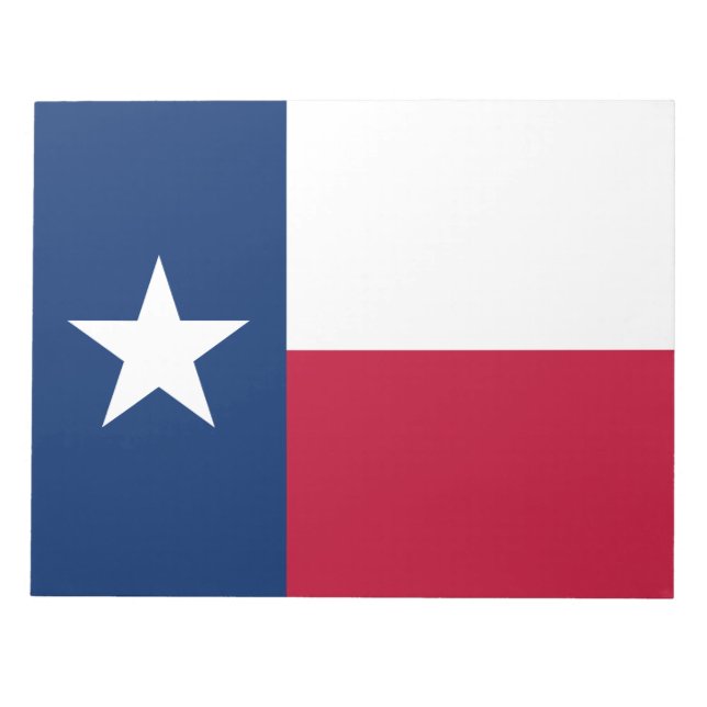 Bloc-note Drapeau d'État texan (Texas) (Devant)