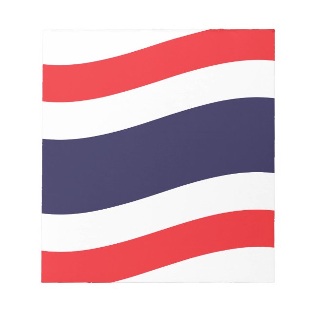 Bloc-note Drapeau thaïlandais (Devant)