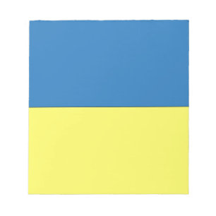 Bloc-note Drapeau ukrainien