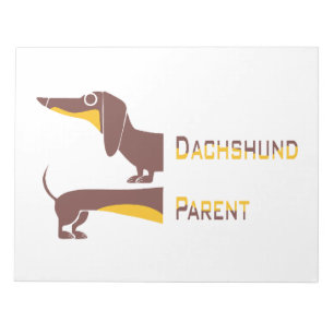 Bloc-note Drôle mignon dachshund pour parent chien long