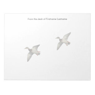 Bloc-note Ducks in Flight Notepad