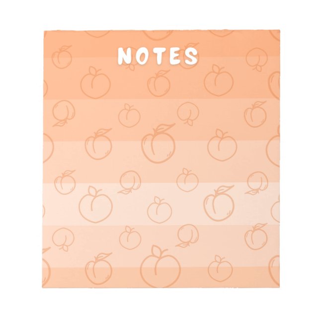 Bloc-note Duraznos con Crema (Devant)