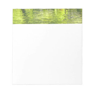 Bloc-note Eaux d'Oak Creek Nature jaune et verte Photo