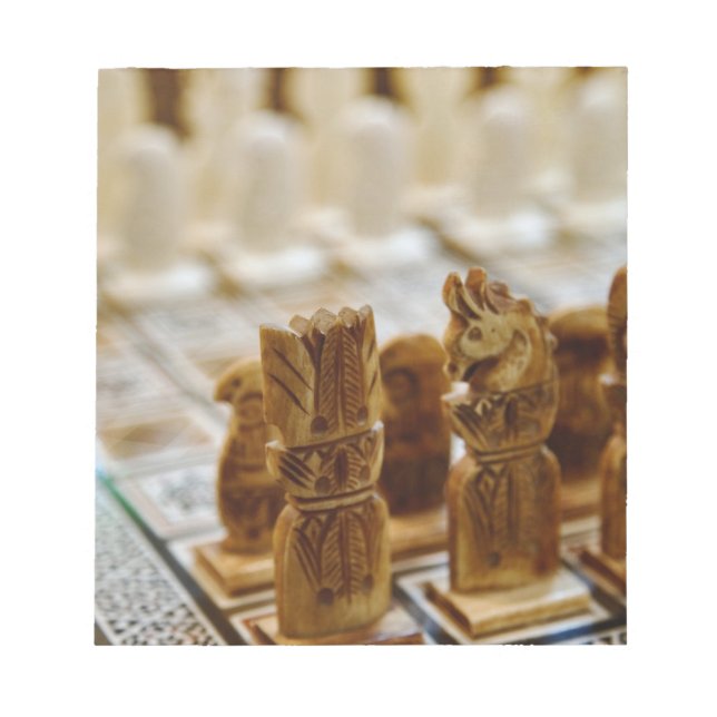 Bloc-note Échecs à vendre, Khan el Khalili Bazaar, (Devant)