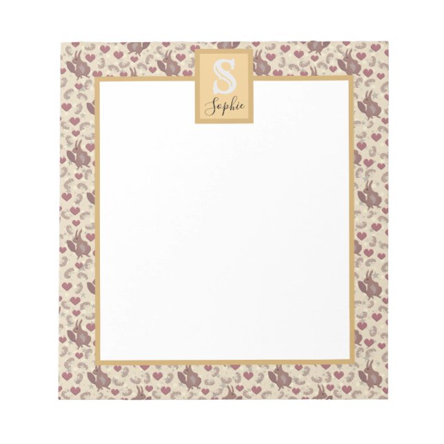 Bloc-note Écureuil (Devant)