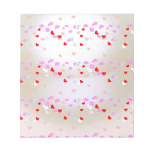 Effet perle blanche avec coeur