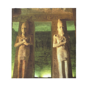Bloc-note Égypte, Abu Simbel, Statue de Ramsès II,