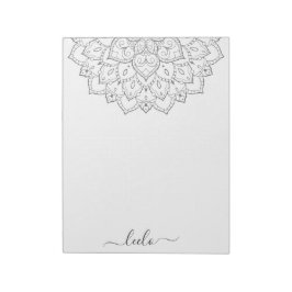 Bloc-note Élégant Mandala Personal Stationery Pad
