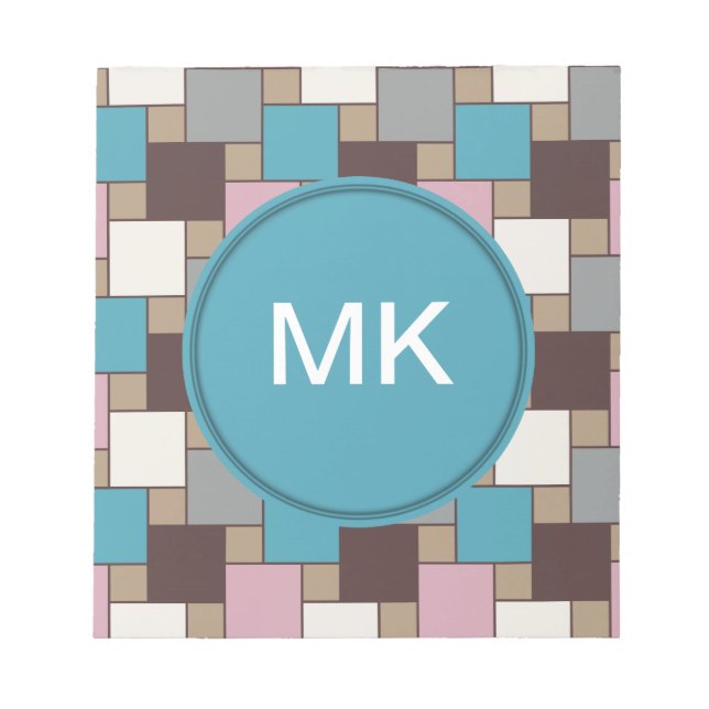 Bloc-note Élégant nectar rose (Devant)