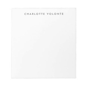 Bloc-note Elegant Stylish Professional Modern