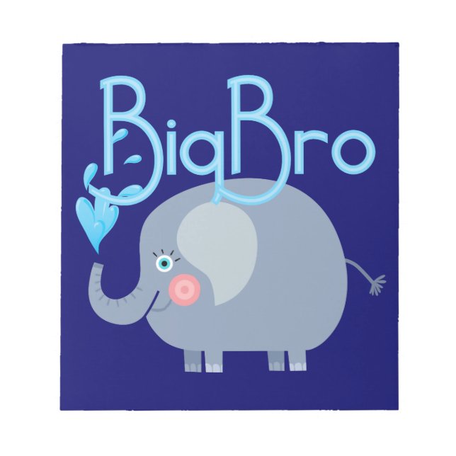 Bloc-note Elephant Big Bro (Devant)