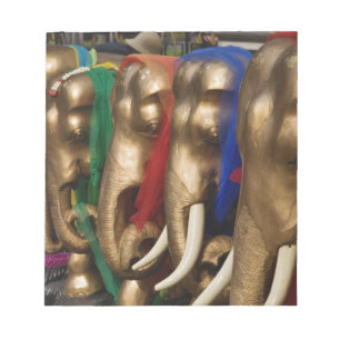 Bloc-note Éléphants dorés