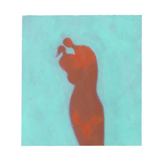 Bloc-note Embracement de couple (Devant)