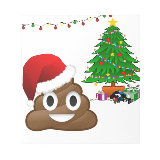 Bloc-note emoji de noël (Devant)